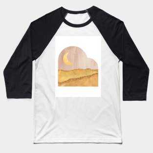 Abstract night Baseball T-Shirt